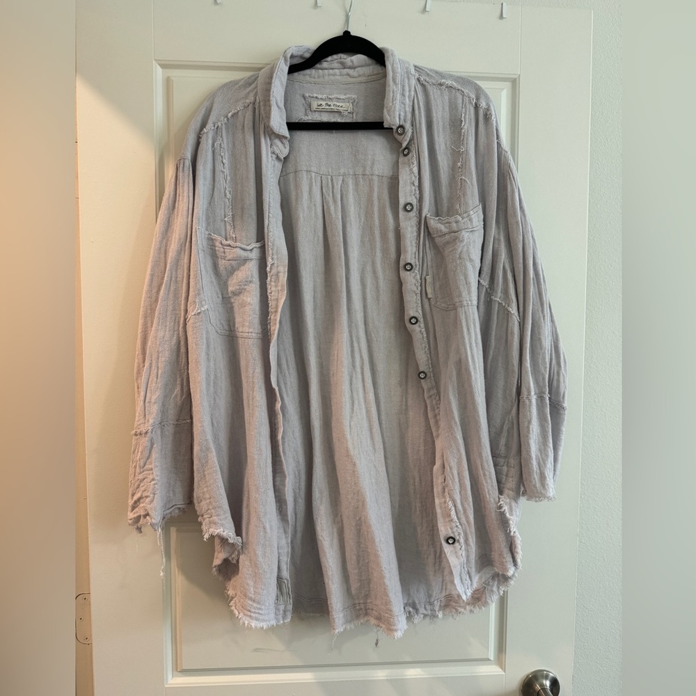Free People Button Up